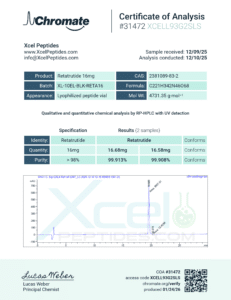 retatrutide 16mg Buy GLP-3 RT | Tri-Agonist Research Peptide