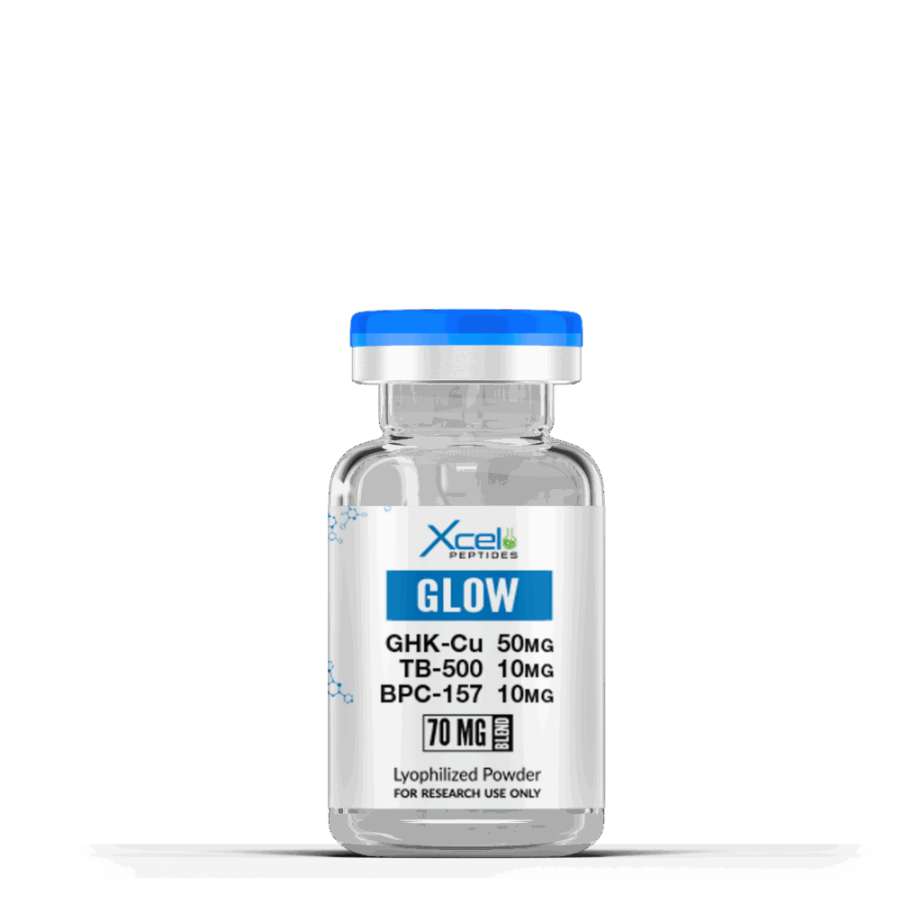 Buy GLOW Peptide GLOW Protocol Blend (GHKcu, TB500, BPC157)