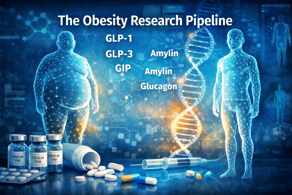 The Obesity Research Pipeline: Next-Generation Metabolic Compounds in Development (2025–2030)