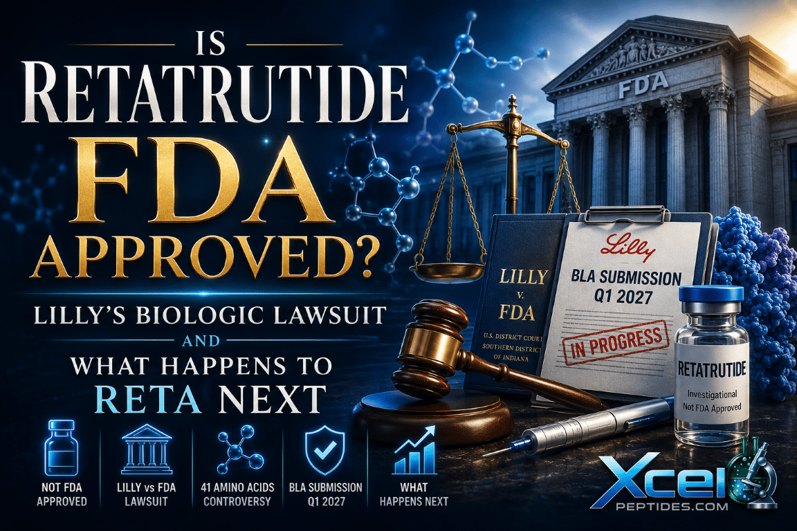 Is Retatrutide FDA Approved? Lilly's Biologic Strategy Explained